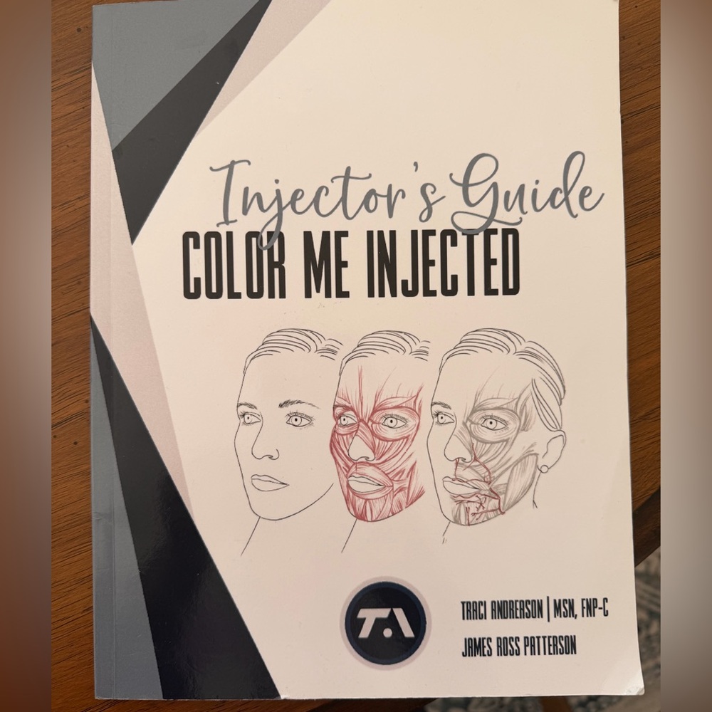 NEW Injector's Guide "Color Me Injected" Medical Anatomy Booklet
